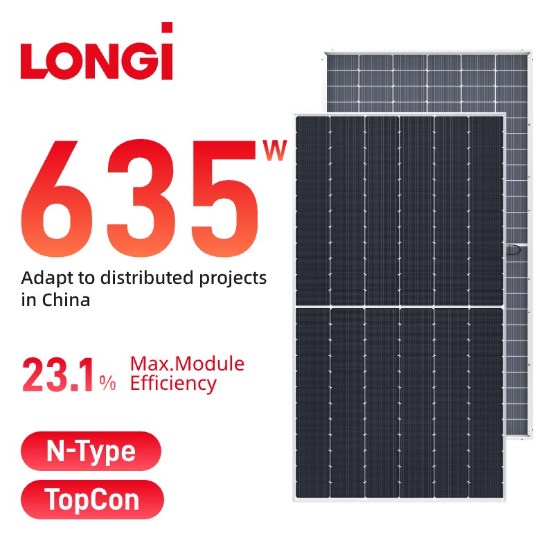 Panel słoneczny LONGi Hi-MO7 Bifacial 615-645w LR5-78HGD