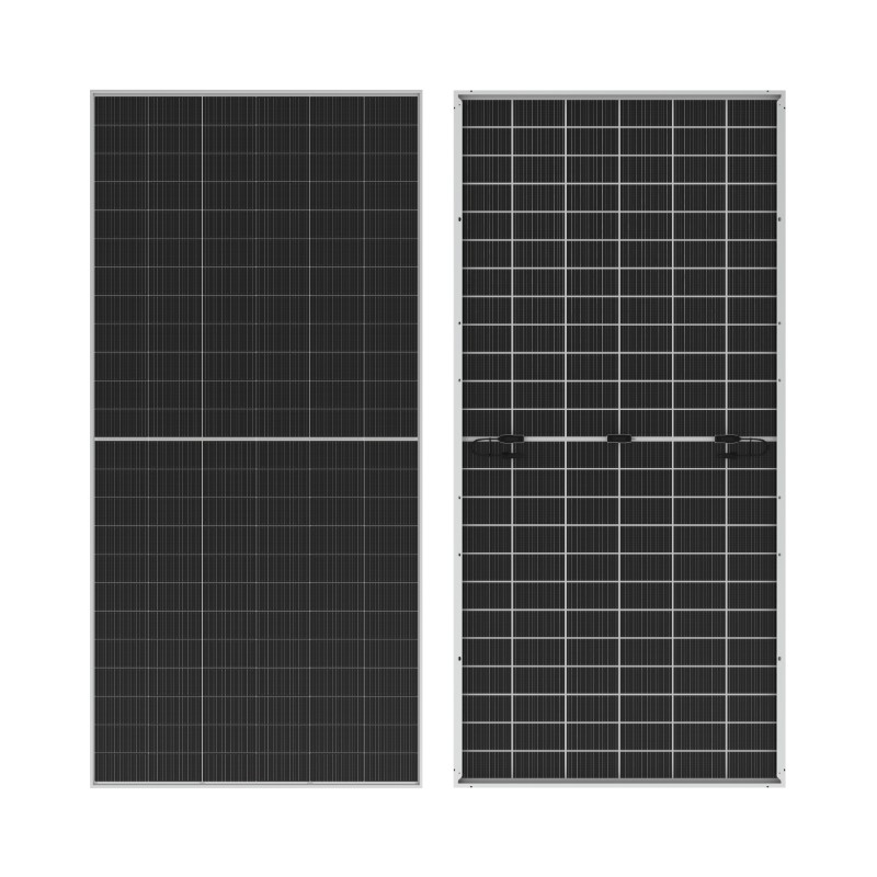 WERAN 595-625W Wielkoformatowy dwustronny panel słoneczny – moduł fotowoltaiczny z podwójnym szkłem OEM do projektów użyteczności publicznej, EPC i hurtowych