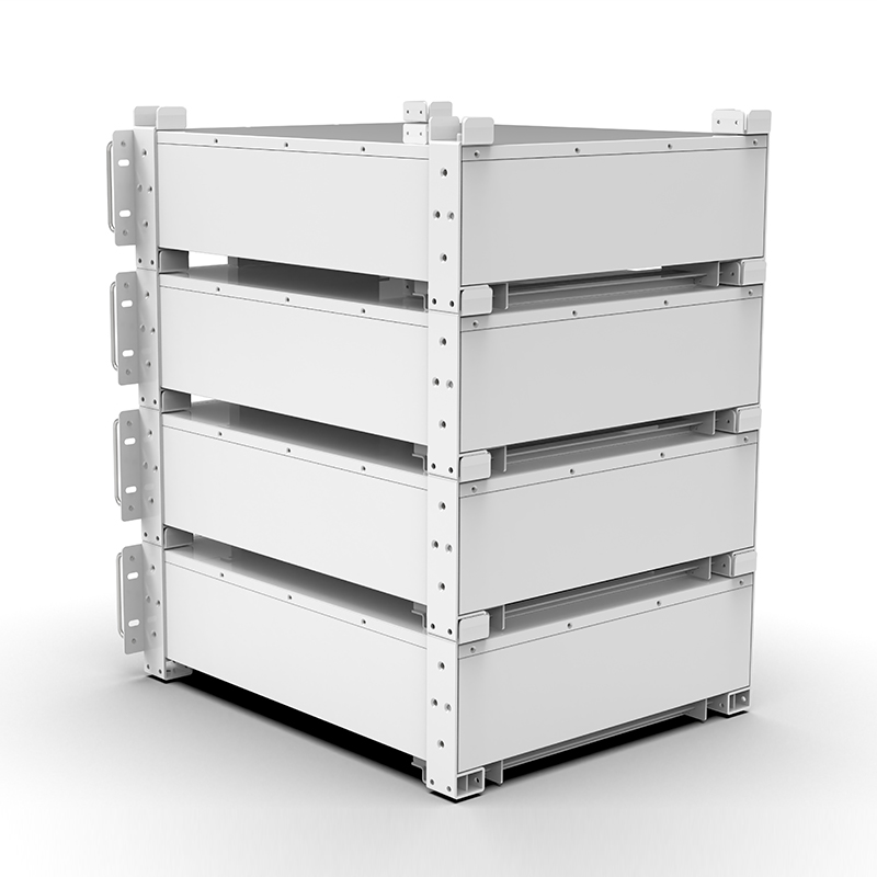 WERAN WRL-48100RW 51,2 V 100 Ah LiFePO4 Rack Battery (5,12 kWh) – 8000 cykli, CAN/RS485, możliwość układania w stosy Home ESS