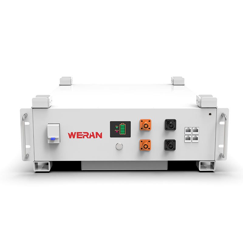 WERAN WRL-48100RW 51,2 V 100 Ah LiFePO4 Rack Battery (5,12 kWh) – 8000 cykli, CAN/RS485, możliwość układania w stosy Home ESS
