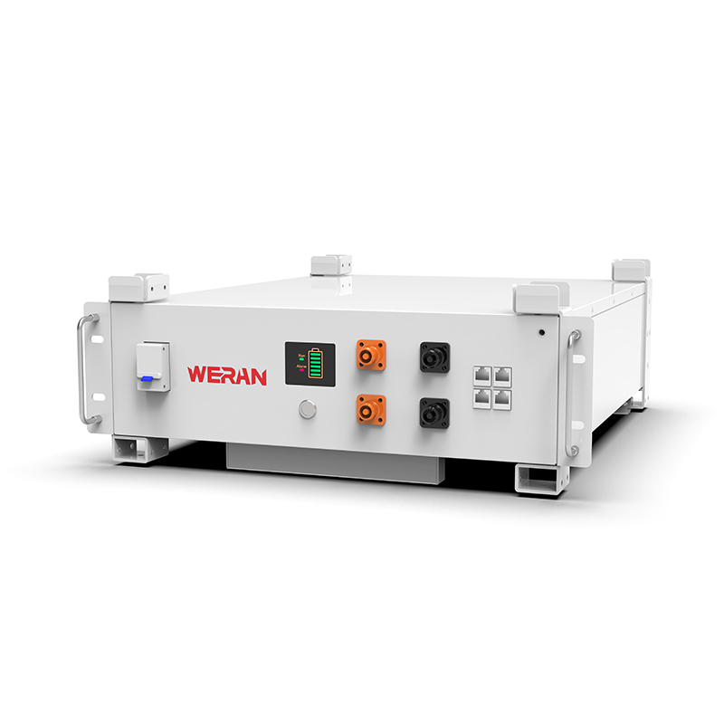 WERAN WRL-48100RW 51,2 V 100 Ah LiFePO4 Rack Battery (5,12 kWh) – 8000 cykli, CAN/RS485, możliwość układania w stosy Home ESS