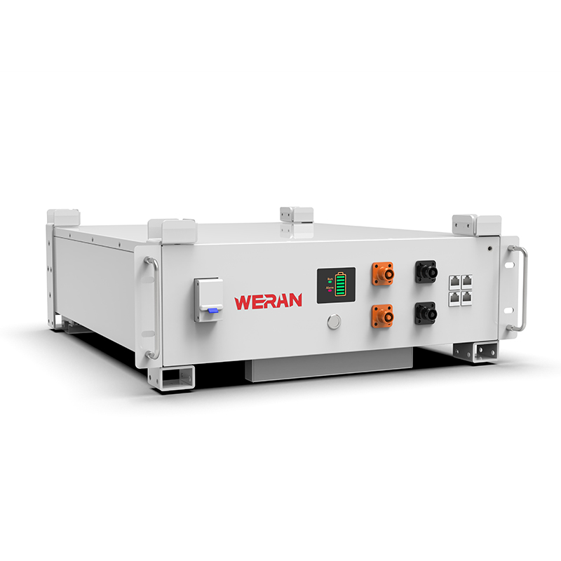WERAN WRL-48100RW 51,2 V 100 Ah LiFePO4 Rack Battery (5,12 kWh) – 8000 cykli, CAN/RS485, możliwość układania w stosy Home ESS