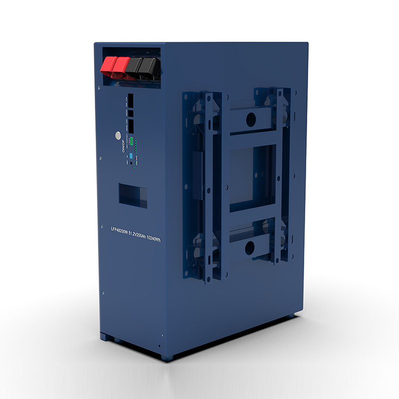 WERAN WRL-48100WB 51,2 V 100 Ah LiFePO4 do montażu na ścianie (5,12 kWh) – IP65, 6000 cykli, zewnętrzne magazynowanie energii słonecznej w domu