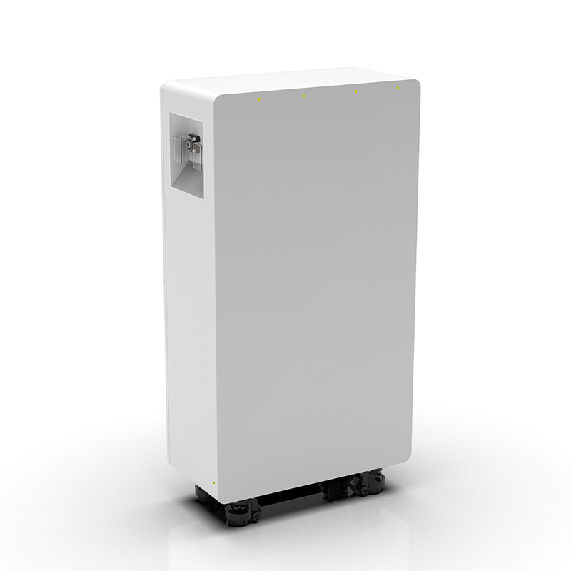 WERAN WRL-48200UW 51,2 V 200 Ah LiFePO4 (10,24 kWh) – IP65 Na kółkach / do montażu na ścianie, Możliwość układania w stosy Magazyn solarny 48 V