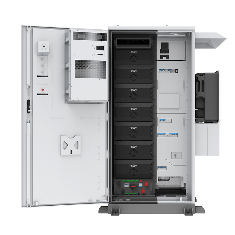 WERAN PTH 25-50kW 64,3-112,5kWh Uniwersalna szafa do magazynowania energii C&I – zintegrowany system magazynowania energii słonecznej z falownikiem hybrydowym
