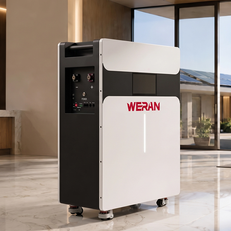 WERAN 51,2 V 314 Ah 16 kWh Typ rolkowy LiFePO4 Akumulator do domowego magazynowania energii
